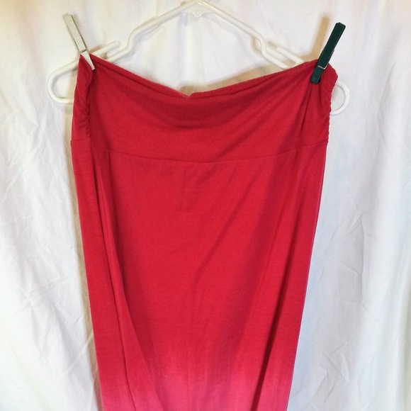 Faded Glory Tie Dye Stretch Maxi Skirt - Picture 3 of 4